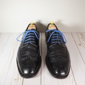 Allen Edmonds Modigliani Wingtip 8.5 3e (EEE) Made In Italy Wide Width Dress